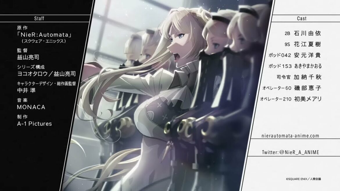 NieR: Automata Ver1.1a | Teaser Anime Oficial | Promotion File 003: Bunker