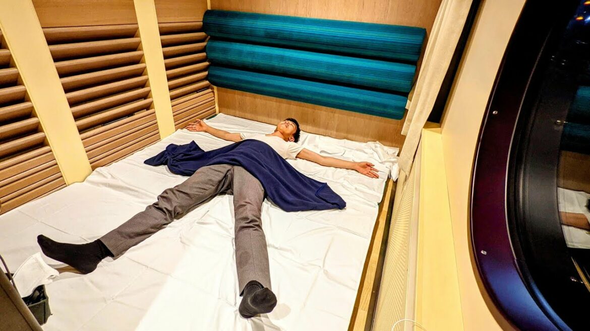 【広すぎる】大の字で寝られる夜行列車 ウエストエクスプレス銀河 京都→出雲市で乗車