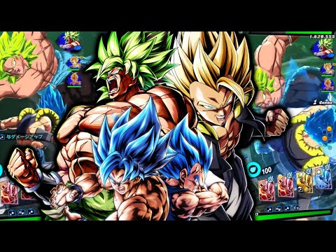 劇場版ブロリー編成がヤバすぎた【ドラゴンボールレジェンズ】【DRAGONBALL LEGENDS】【4周年】