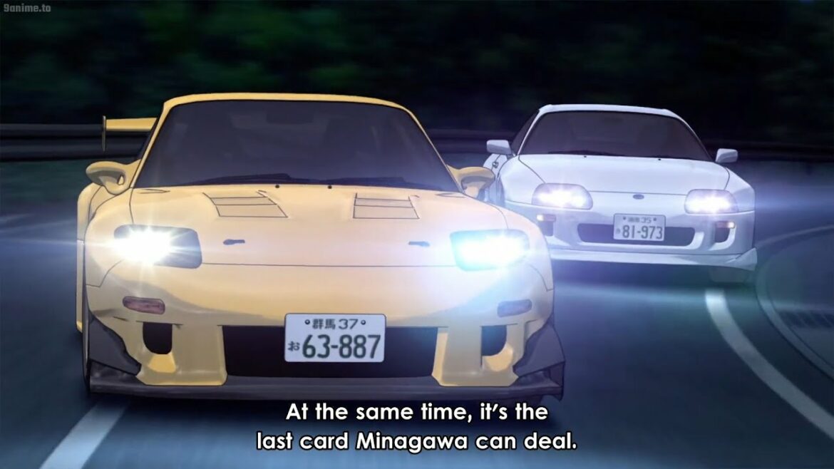 頭文字 D  # 40 | 大方の予想を裏切って、バトル中盤から拓海とカイの差は少しずつ開いていった l Initial D Fifth Stage
