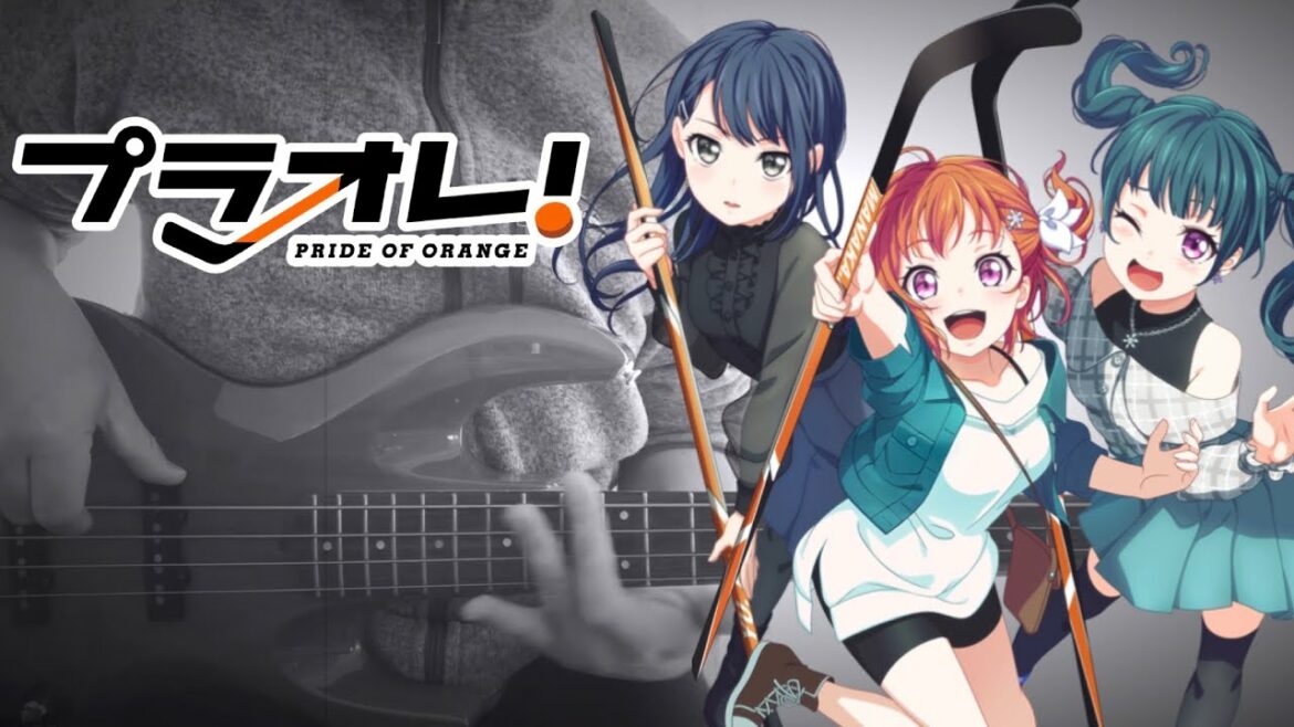 【プラオレ OP】ファイオーファイト! SMILE PRINCESS ベース弾いてみた / bass cover of PRIDE OF ORANGE OP Fight Oh Fight!