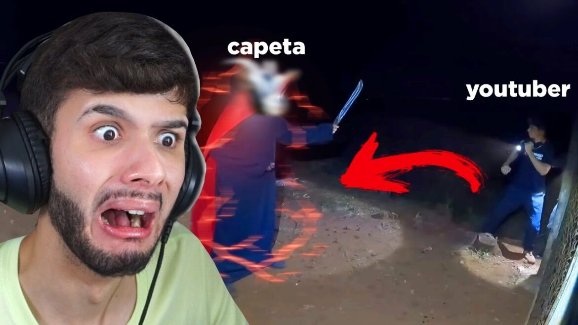 O YOUTUBER QUE LUTOU COM O CAPETA AO VIVO!! 😱