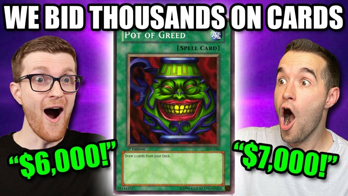 THE BEST YU-GI-OH AUCTION IS BACK!!! | Yu-Gi-Oh! Auction Series