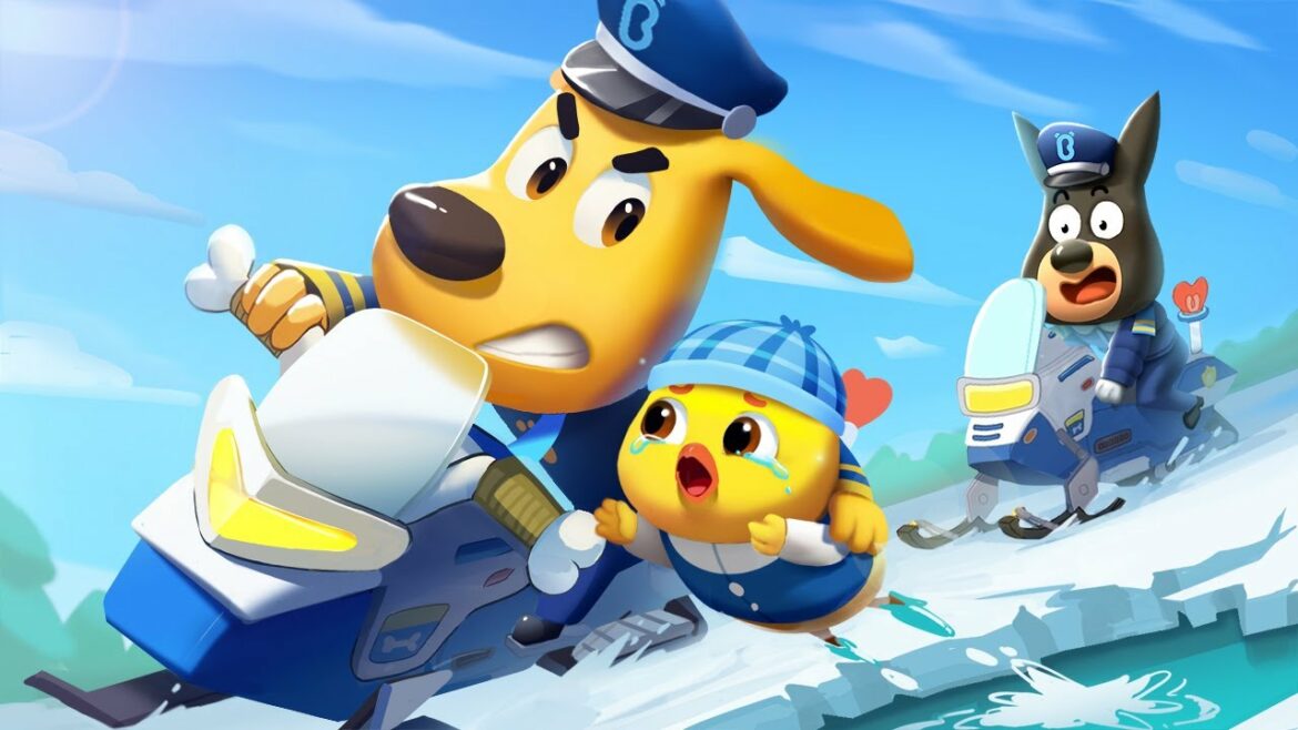 Don't Play on Ice | Safety Cartoon | Sheriff Labrador | Cartoon for Kids | BabyBus