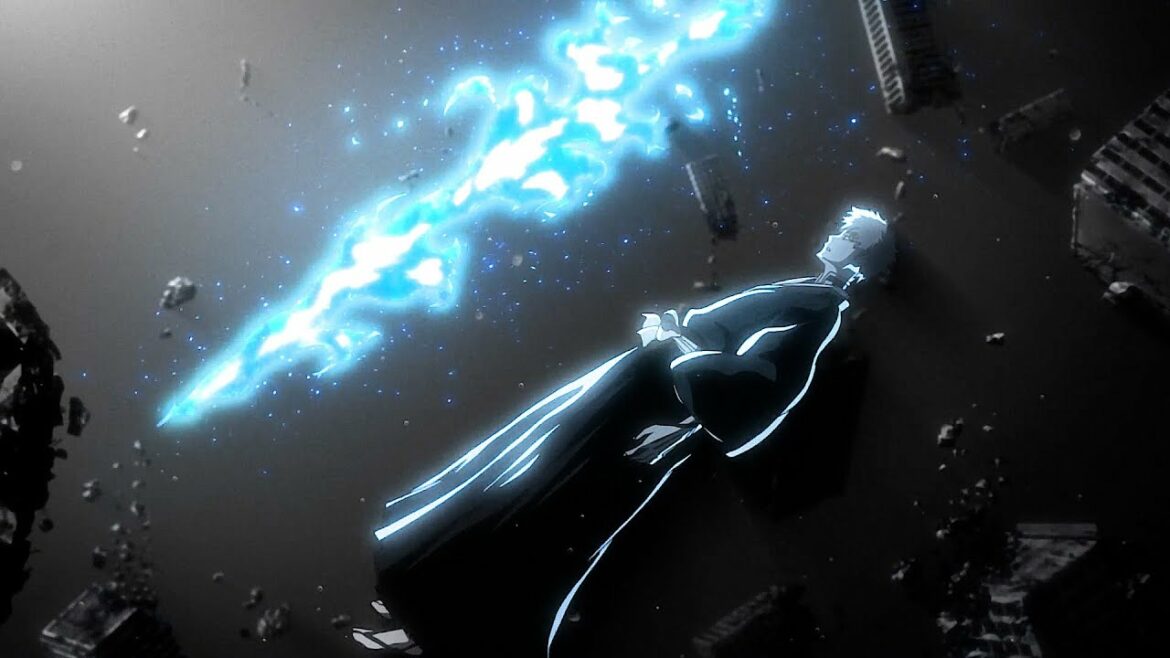 「ブリーチ 千年血戦篇」斬月は涙で消え去り、剣を一護に残します | Zangetsu fades away in tears leaving a sword to Ichigo