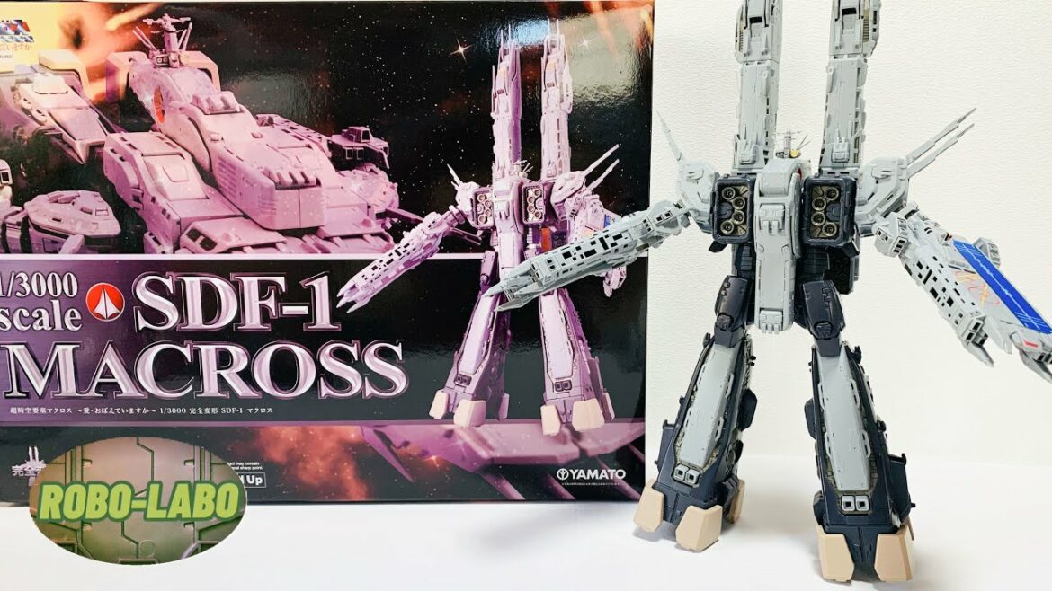 【倉庫発掘玩具】1/3000『完全変形マクロス』⭐️購入後13年目にして初トランスフォーメーション❗️/  超時空要塞マクロス 愛・おぼえていますか