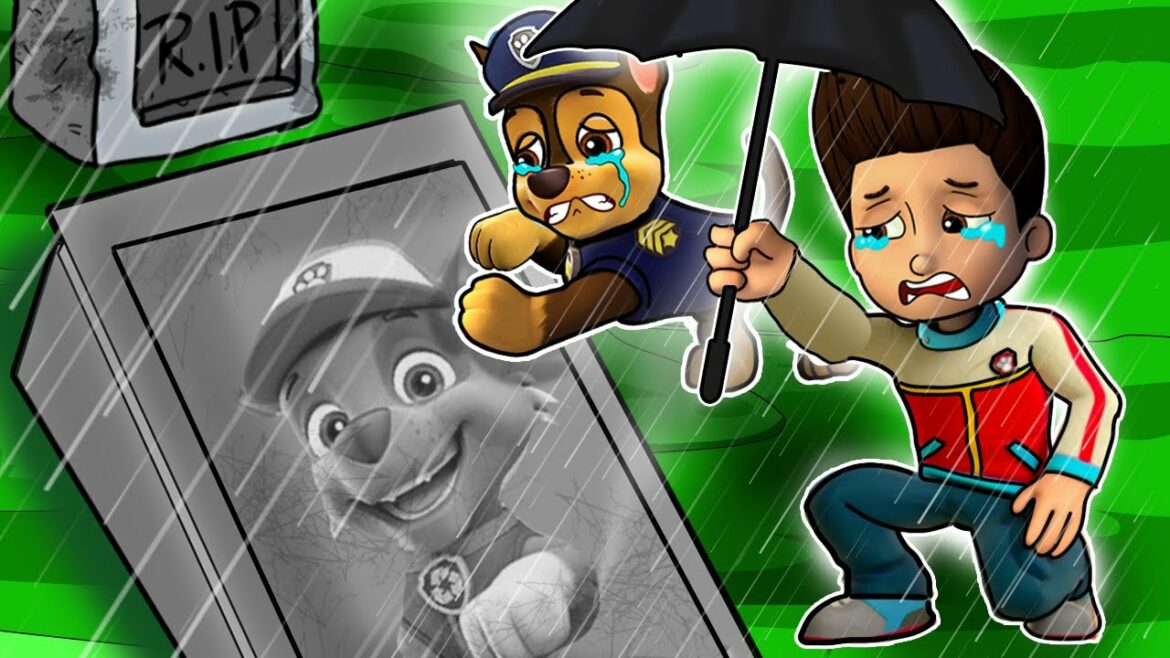 R.I.P Rocky – Please wake up ! R.I.P Paw Patrol Ultimate Rescue Pups| Paw Patrol x Rainbow Friends