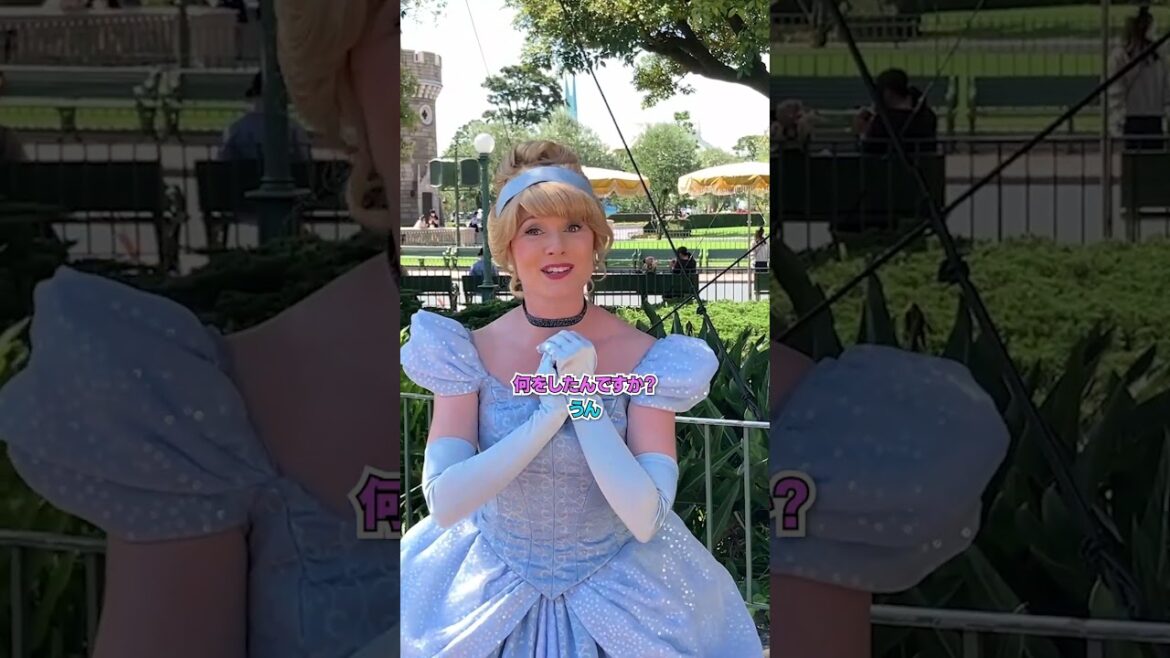 ❤️ディズニー❤️シンデレラに〇〇の質問をしてみた❗️#shorts #ディズニー グリーティング!東京ディズニーランド/東京ディズニーシー/キャプテンネイボール