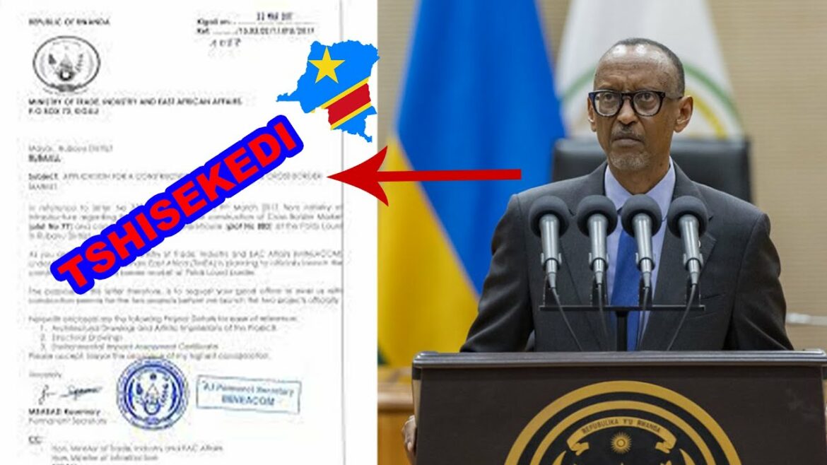 VIDEO🚨H.E P.KAGAME AHAGARITSE AGASUZUGURO KA TSHISEKEDI AMUTEGUZA IMPERUKA:URDA RUGIYE KUZIRA UKURI