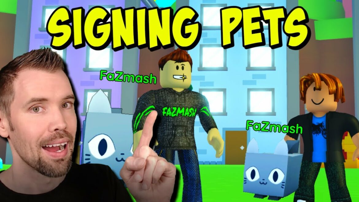 🔴LIVE! Signing YOUR Pets in Pet Simulator X