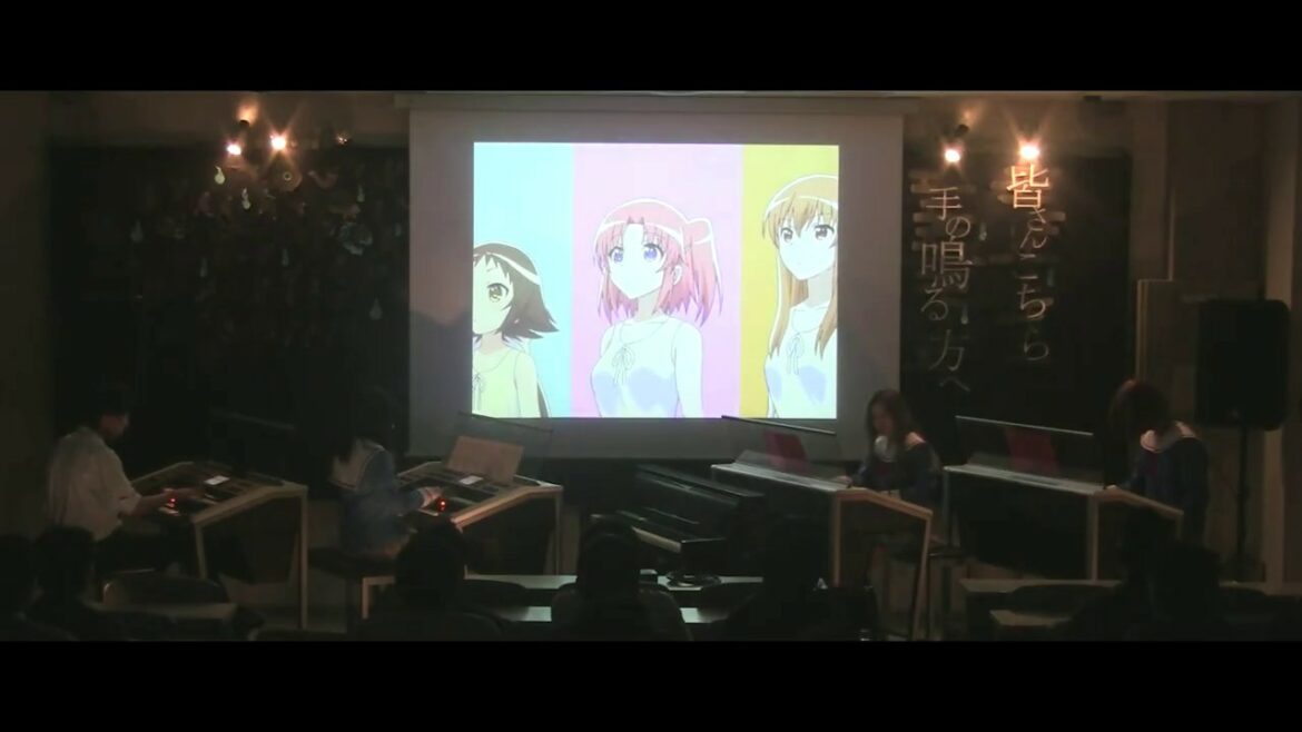 アニメ「未確認で進行形」OP『とまどい→レシピ』【エレクトーン演奏】