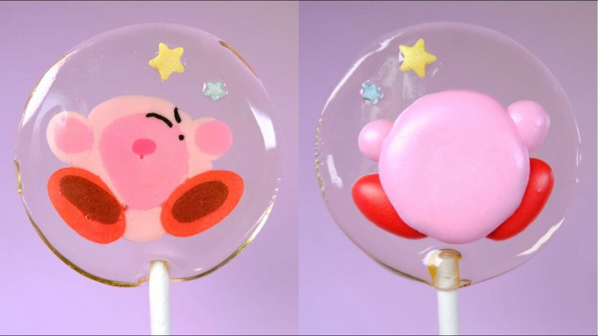 いてっ!カービィのリバーシブルぺろぺろキャンディ🍭 #shorts