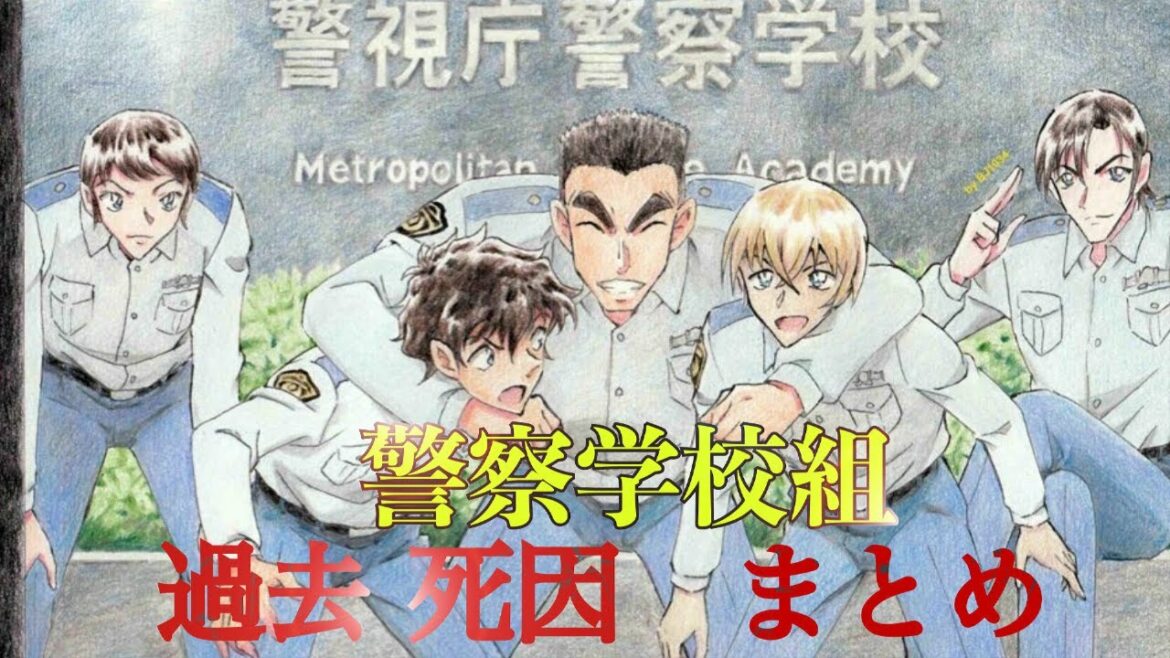 【コナン】警察学校組メンバーの過去、死因、因果を完全解説!悲しすぎる過去、因縁、もう一度おさらいしよう!