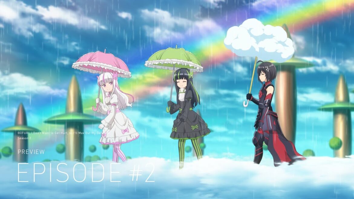 【WEB予告】TVアニメ『痛いのは嫌なので防御力に極振りしたいと思います。2』第2話「防御特化と五層と六層。」