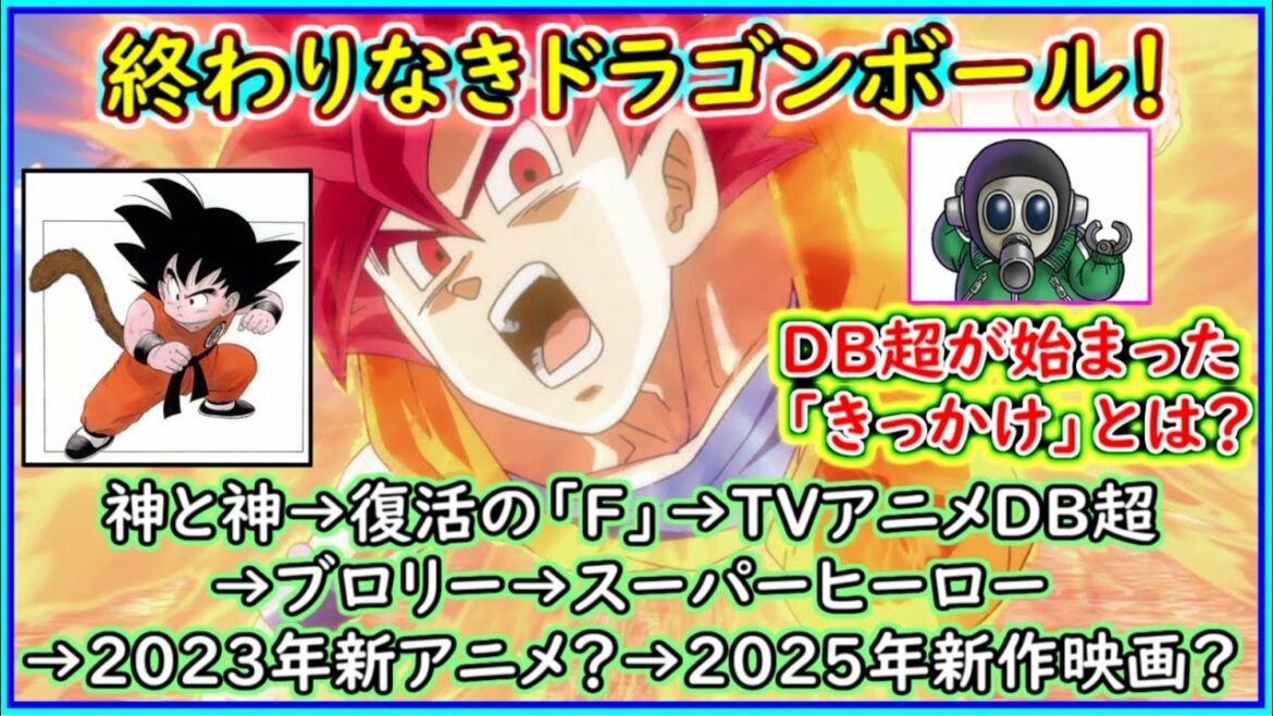 ドラゴンボール超が始まった経緯とは? 2023年の新アニメ誕生へ繋がる希望! ドラゴンボールの軌跡 【ドラゴンボール】