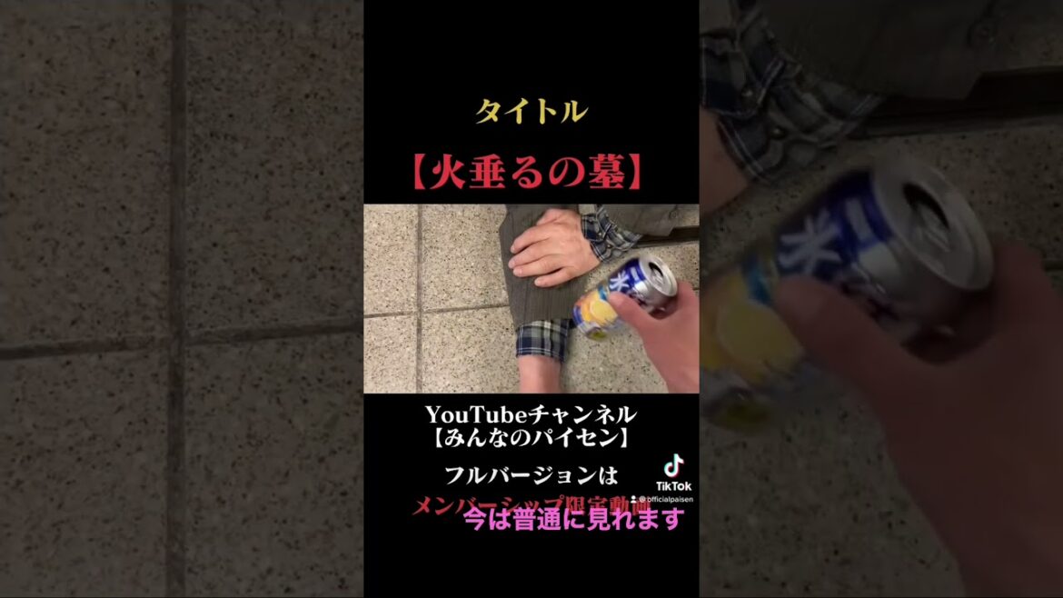 【過去動画】火垂るの墓