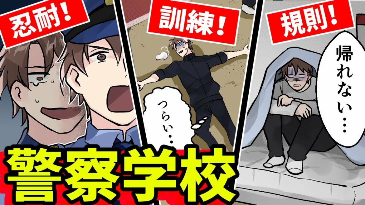 【警察学校】入ったら性格も変わる!?超ハード!