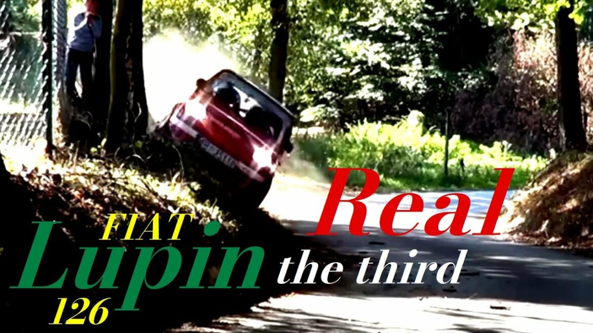 リアル・ルパン三世なドリフト!フィアット車 FIAT126 ラリー【BGM】カリオストロの城 サンバ・テンペラード 大野雄二