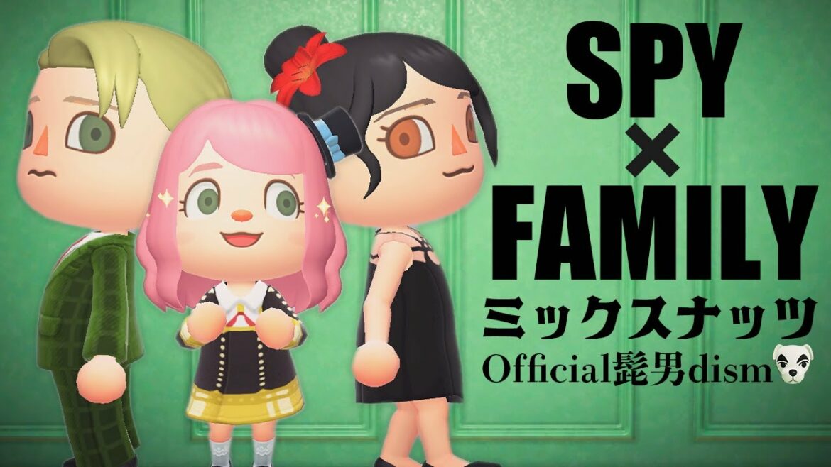 【あつ森MV】ミックスナッツ(Official髭男dism/SPY×FAMILY OP)をあつ森だけで演奏してとたけけに歌ってもらってみた ※ネタバレ注意|どんぐりキングダム
