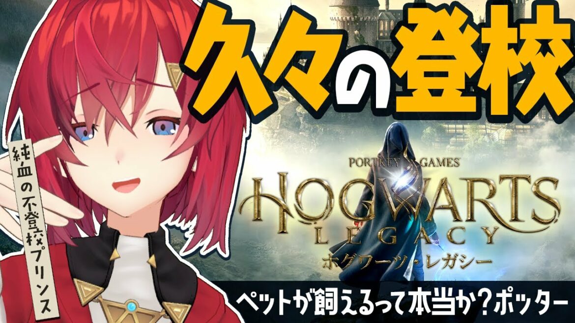 【ホグワーツ・レガシー】ペットを飼えるって本当か?ポッター【にじさんじ/アンジュ・カトリーナ】