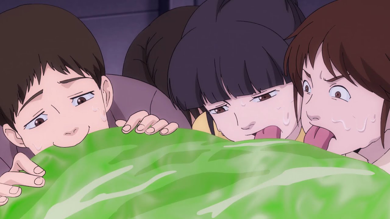 Junji Ito Ice Cream Truck Kids ADDICTED to licking ice cream made of... | Junji Ito Maniac