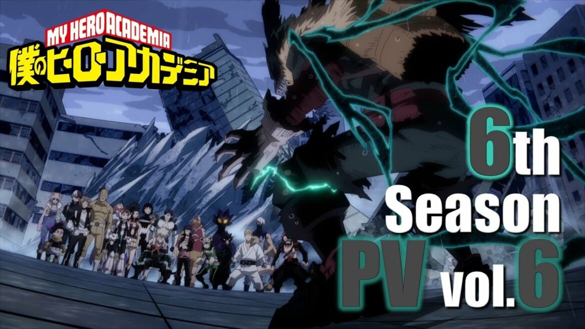 『僕のヒーローアカデミア』6期PV第6弾/黒いヒーロー編クライマックス/#デク戻って来い/My Heroacademia 6th season PV Vol.6