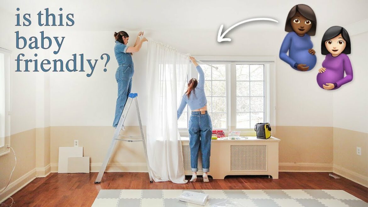new mom LIVING ROOM MAKEOVER (that’s not sad beige baby)