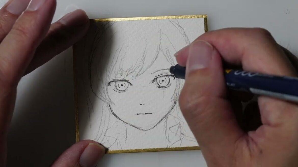 RWBY 氷雪帝国 色紙製作04 WEISS SCHBEE