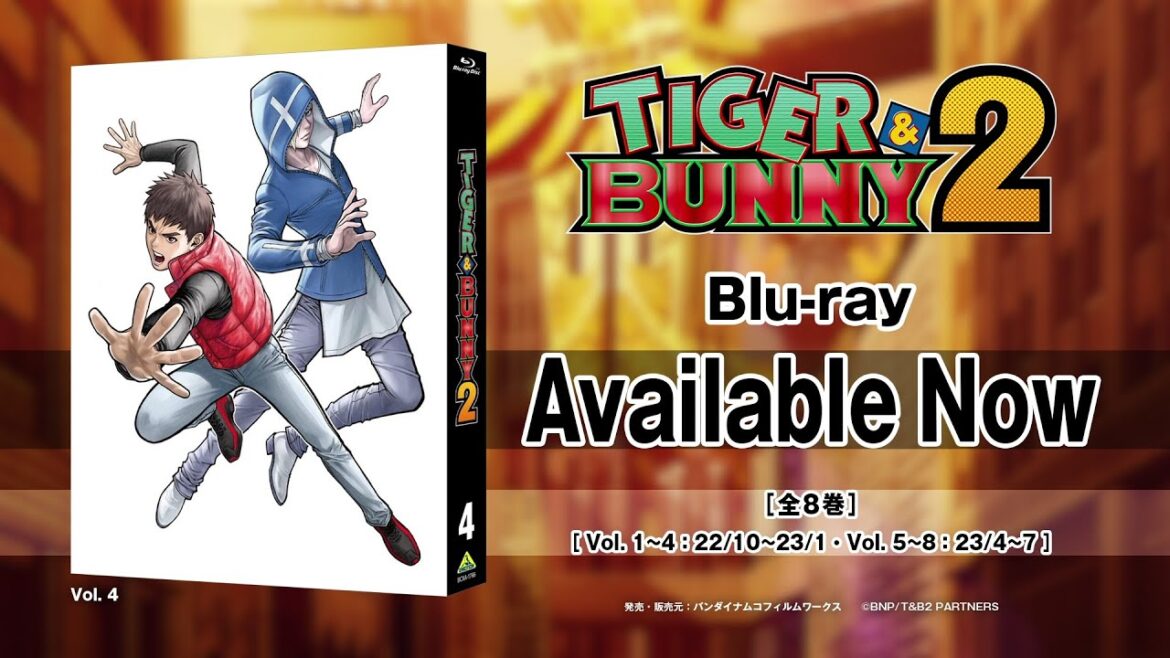 アニメ『TIGER & BUNNY 2』Blu-ray 第4巻 CM