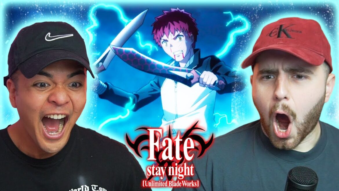 SHIROU STEPS UP!! – Fate/Stay Night Unlimited Blade Works Episode 9 & 10 GROUP REACTION!