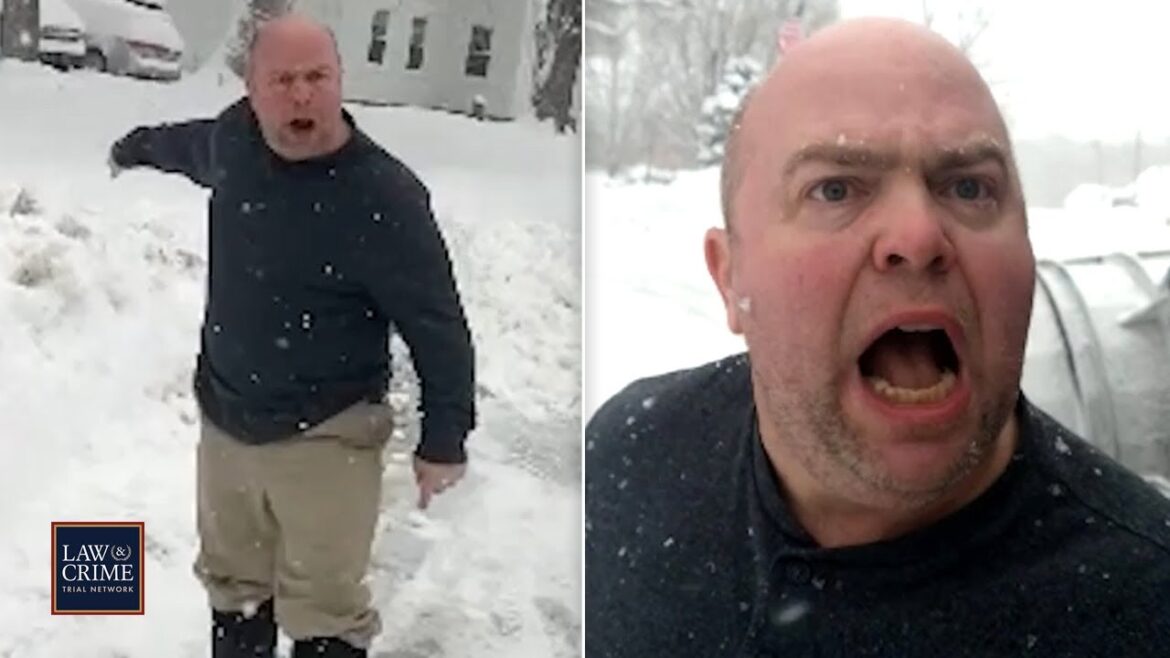 ‘Fk You’: Angry Pastor Berates Snow Plow Driver & Gets Arrested