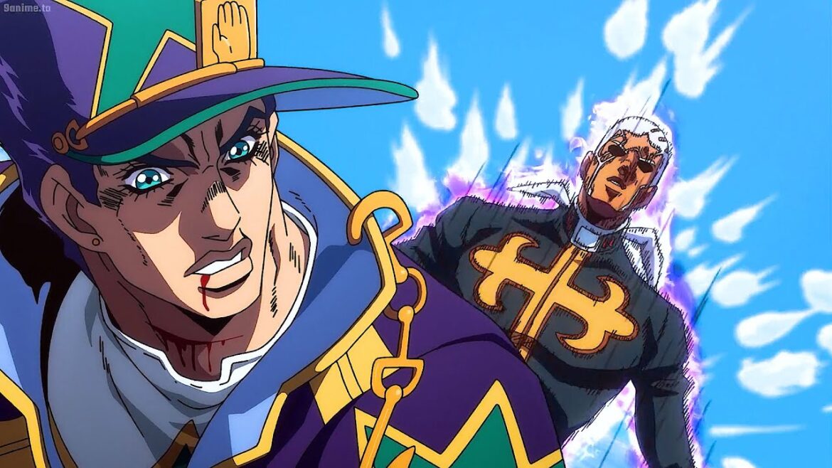 ジョジョ-プッチがディオのような ザ・ワールドの空間に入る能力を持っていることに承太郎が驚|Jotaro die when Pucci enter time stop space like Dio