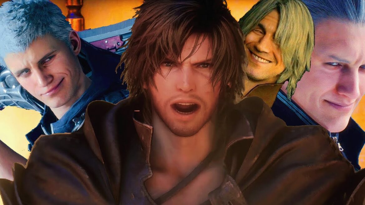 Playing Final Fantasy 16 early in Devil May Cry 5