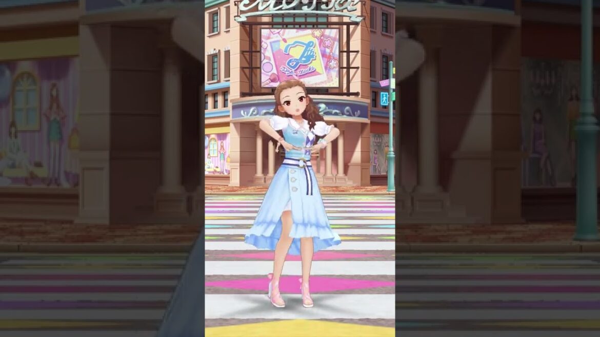 【デレステ】「MOTTO!」 ダンス 関裕美【アイドルマスター】