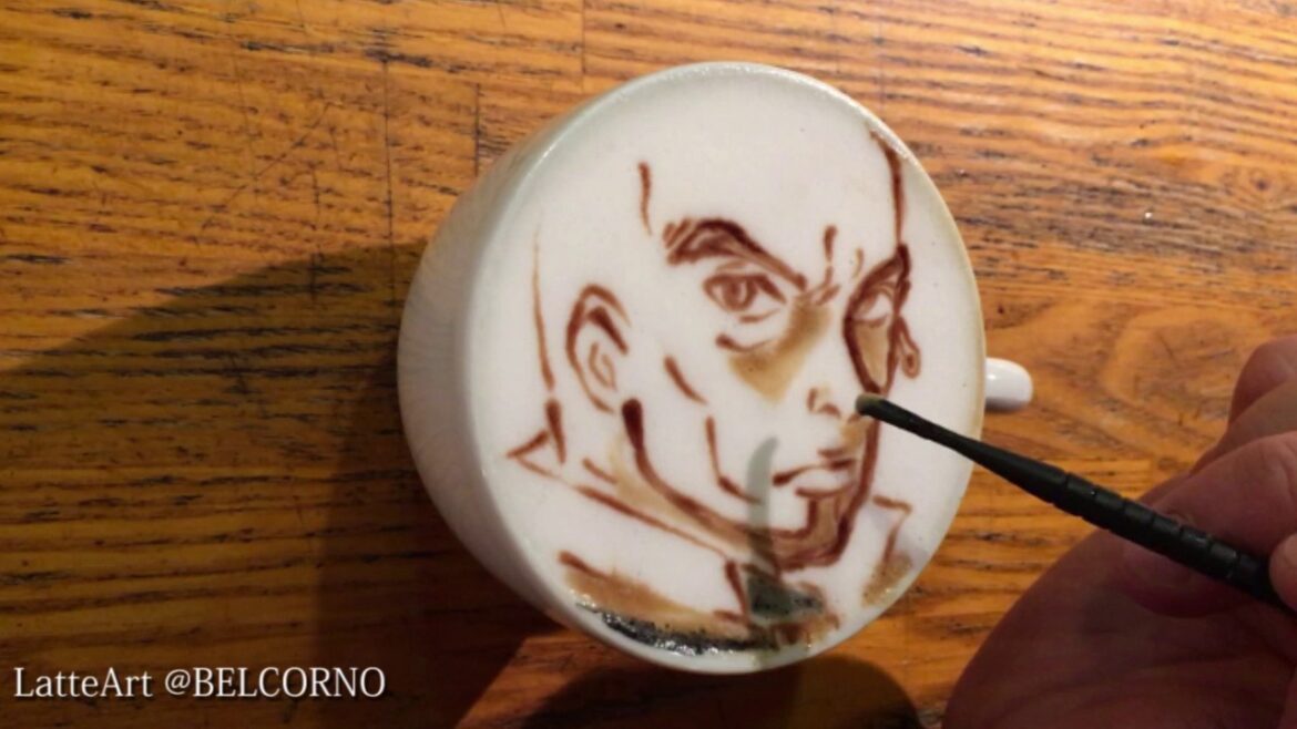 LatteArt【Sword Art Online】~ラテアート【エギル Ver.オーディナルスケール】ソードアート・オンライン