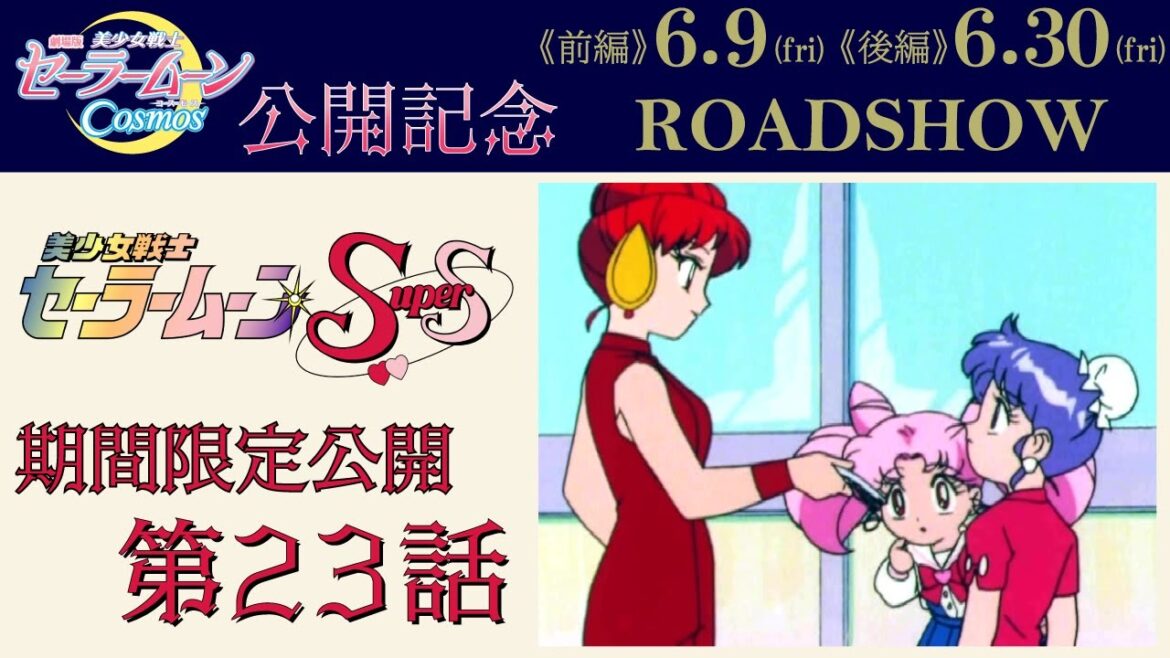 「美少女戦士セーラームーンSuperS」第23話 【劇場版公開記念!《前編》6/9 《後編》6/30】