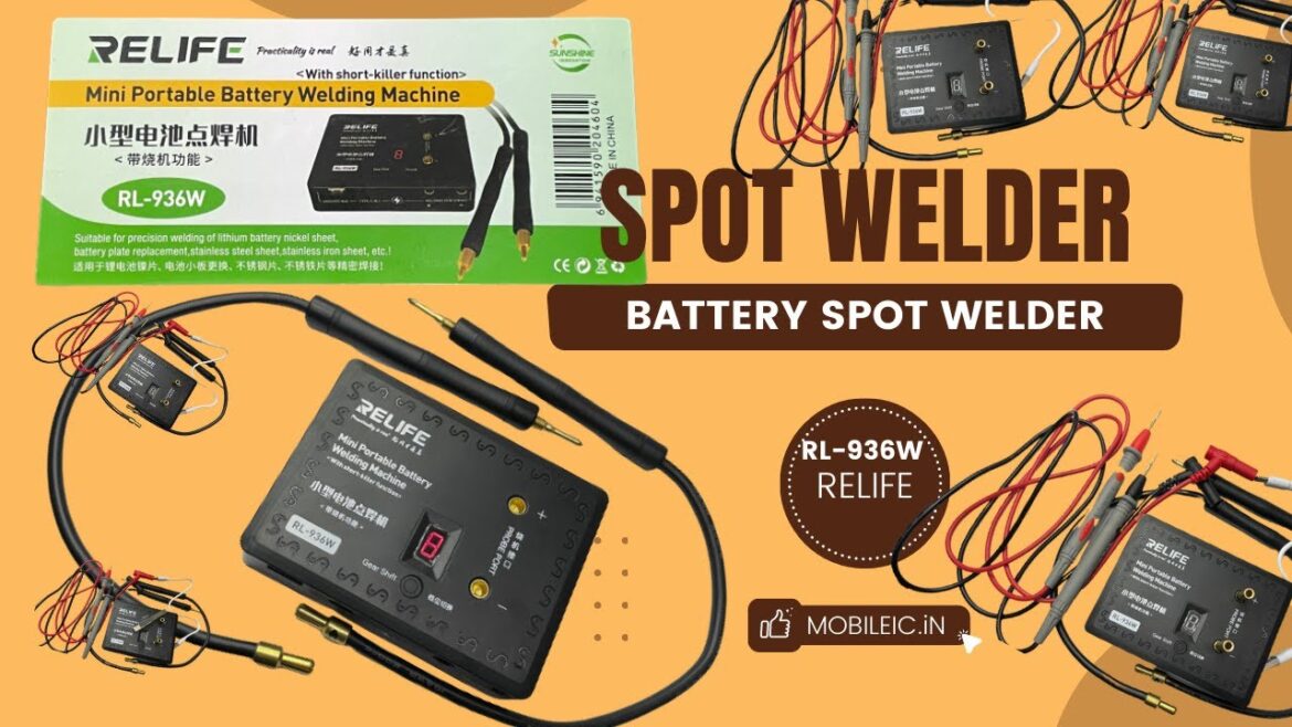 BATTERY SPOT WELDER|RELIFE RL-936W|Mini welder