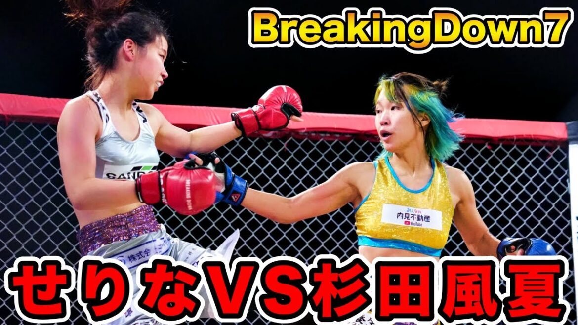 【ブレイキングダウン7】せりなvs杉田風夏の試合結果が予想外だった【朝倉未来/朝倉海/BreakingDown/ブレイキングダウン/BreakingDown7】