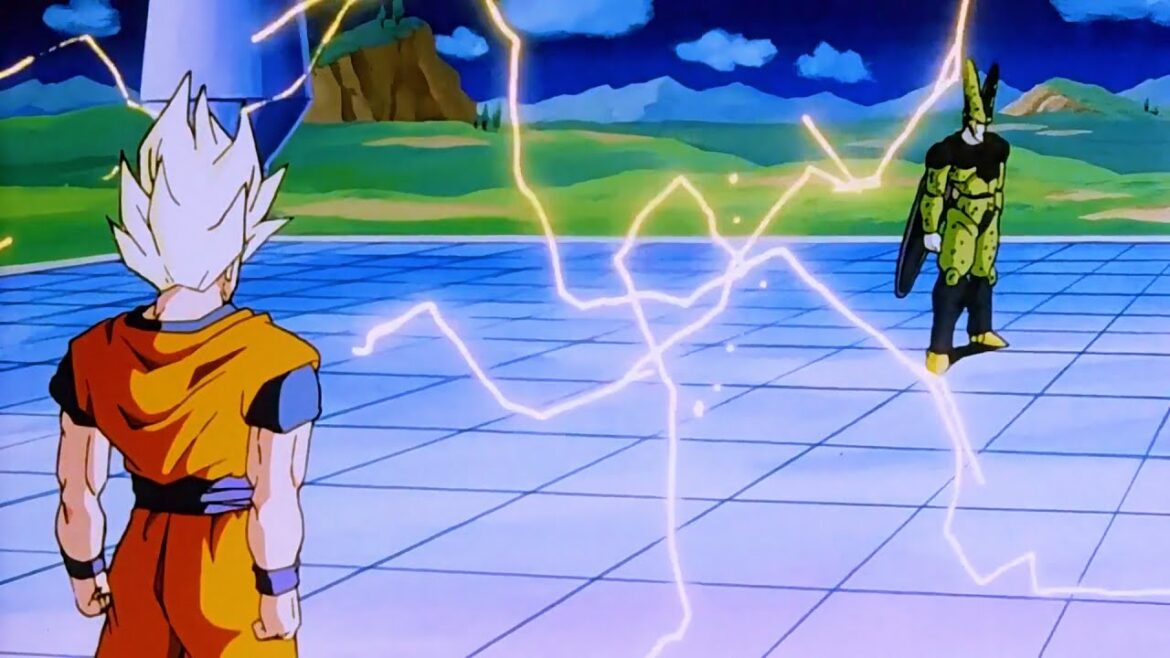 ドラゴンボールZ(Dragon Ball Z) //ベストマッチ// 孫悟空はセルと出会い、自分の力を「試す」。 悟空と悟飯はスーパーサイヤ人のステータスを維持しています。#41
