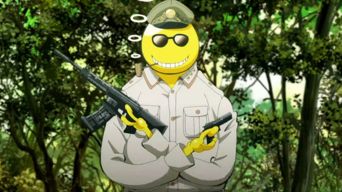 「暗殺教室」渚が死神として現れ、業のチーム全体を瞬く間に殺します | Nagisa become Death and kill entire Karma team in blink of an eye