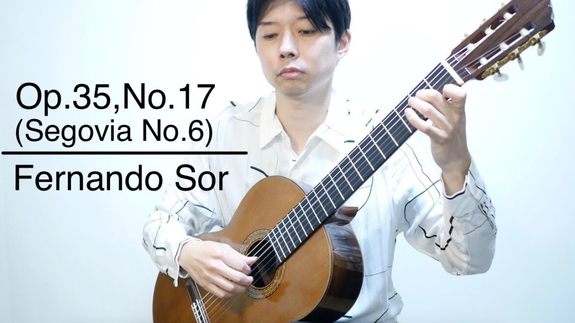 夢/ソル(Op.35,No.17,Segovia no.6/Fernando Sor)
