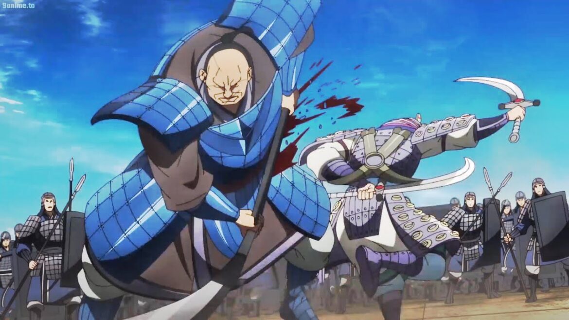 『キングダム 第3シリーズ 』Li Mu は二刀流で Long Chuan を殺します , Li Mu uses dual swords to kill Long Chuan
