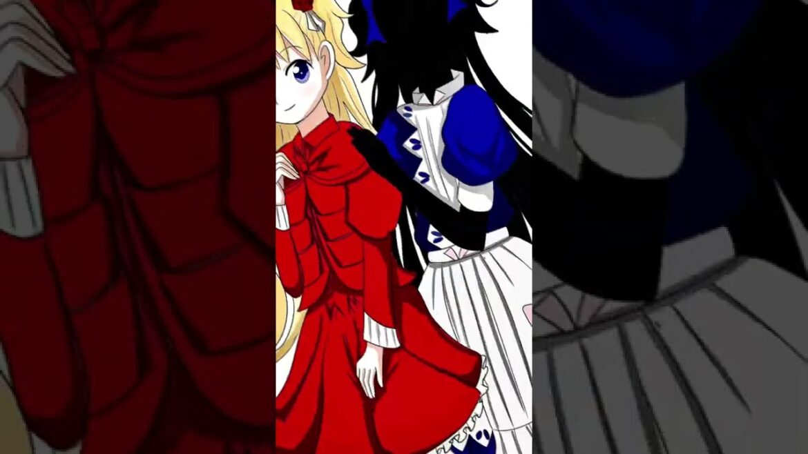 「シャドーハウス」キャラクターの描き方「コスプレ」イラストメイキング Shadows House  #shorts