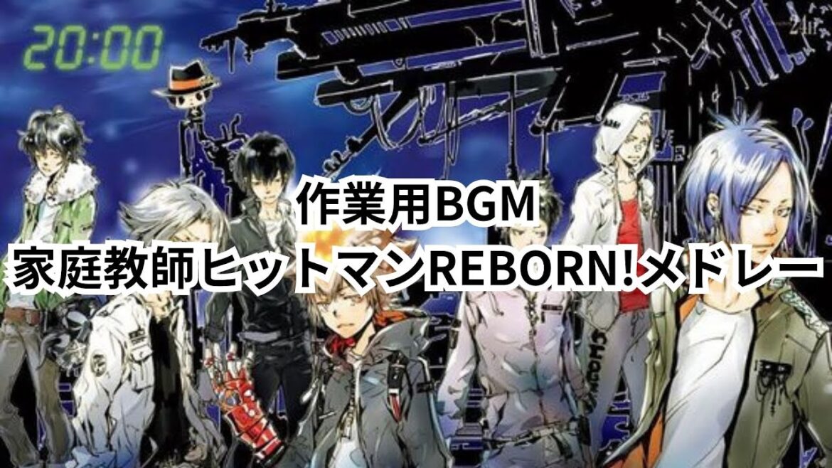 合計23曲【作業用BGM】家家庭教師ヒットマンREBORN! 主題歌メドレー