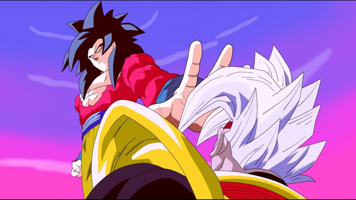 悟空 SSJ4 vs ベビーベジータ悟空がかめはめ波の10倍の波動でベビーベジータを仕留める