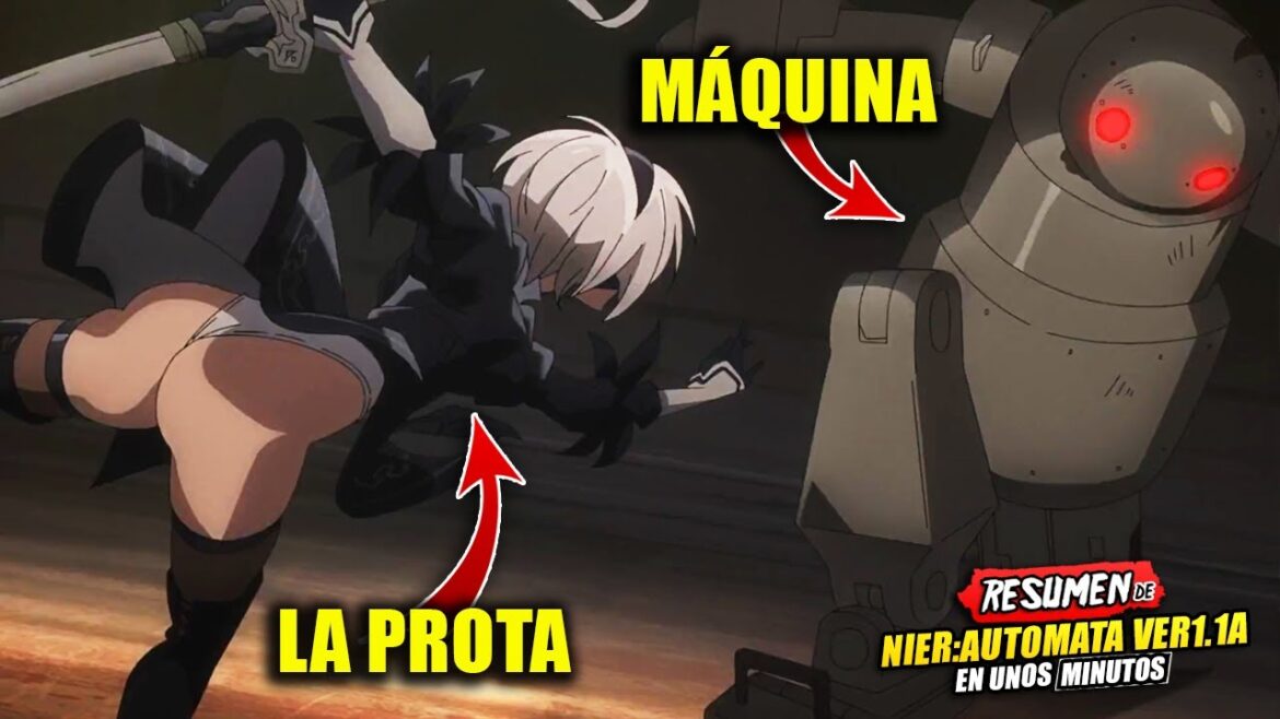 📛 DAN SU VIDA PARA SALVAR AL MUNDO🌍 DE LAS MÁQUINAS | RESUMEN DE NIER: AUTOMATA VER1.1A (PARTE 1)