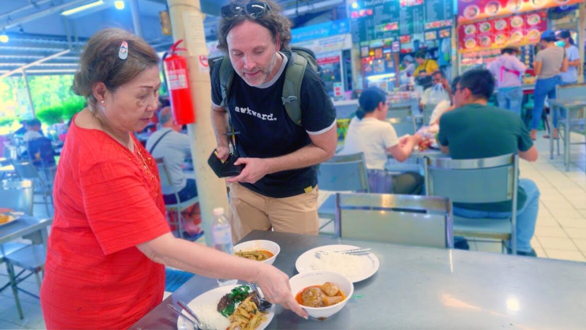 i found a PREMIUM STREET FOOD MARKET in Bangkok