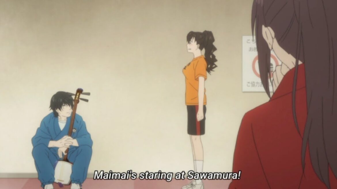 Mashiro no oto sawamura setsu meets mai for the first time || mai’s reaction after seeing setsu ||