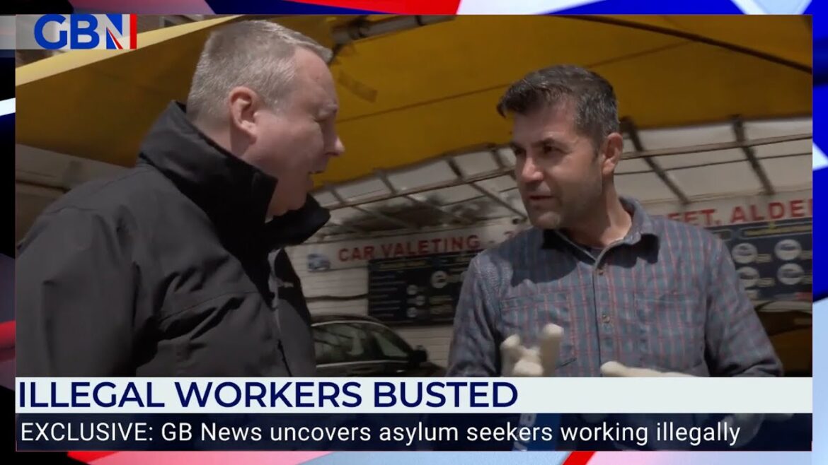 Illegal workers busted: UK black economy uncovered as asylum seekers caught working in Aldershot