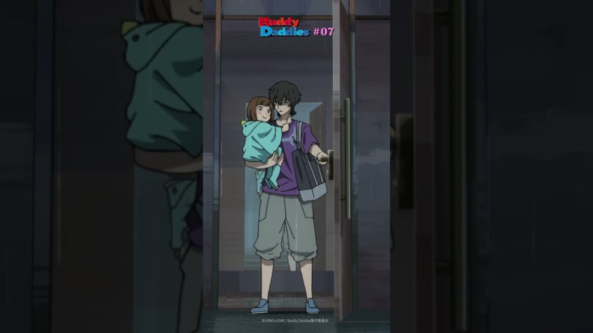 しばらく帰りません📝|TVアニメ「Buddy Daddies」第7話より #バディダディ #豊永利行 #内山昂輝 #木野日菜 #shorts #anime #アニメ切り抜き